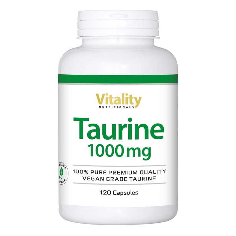 Taurine 1000mg - 120  Capsules