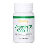 Vitamin D3 5000 IE - 120 Capsules